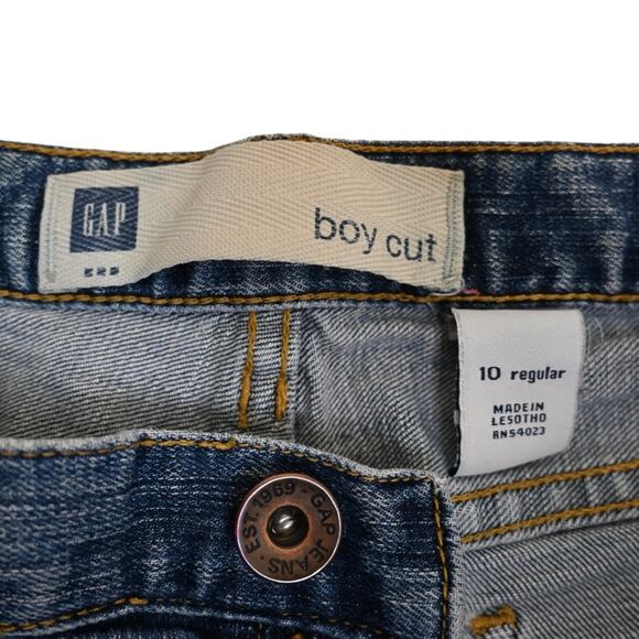 GAP Womens 10 Regular Vintage Boy Cut Jeans - Picture 9 of 10